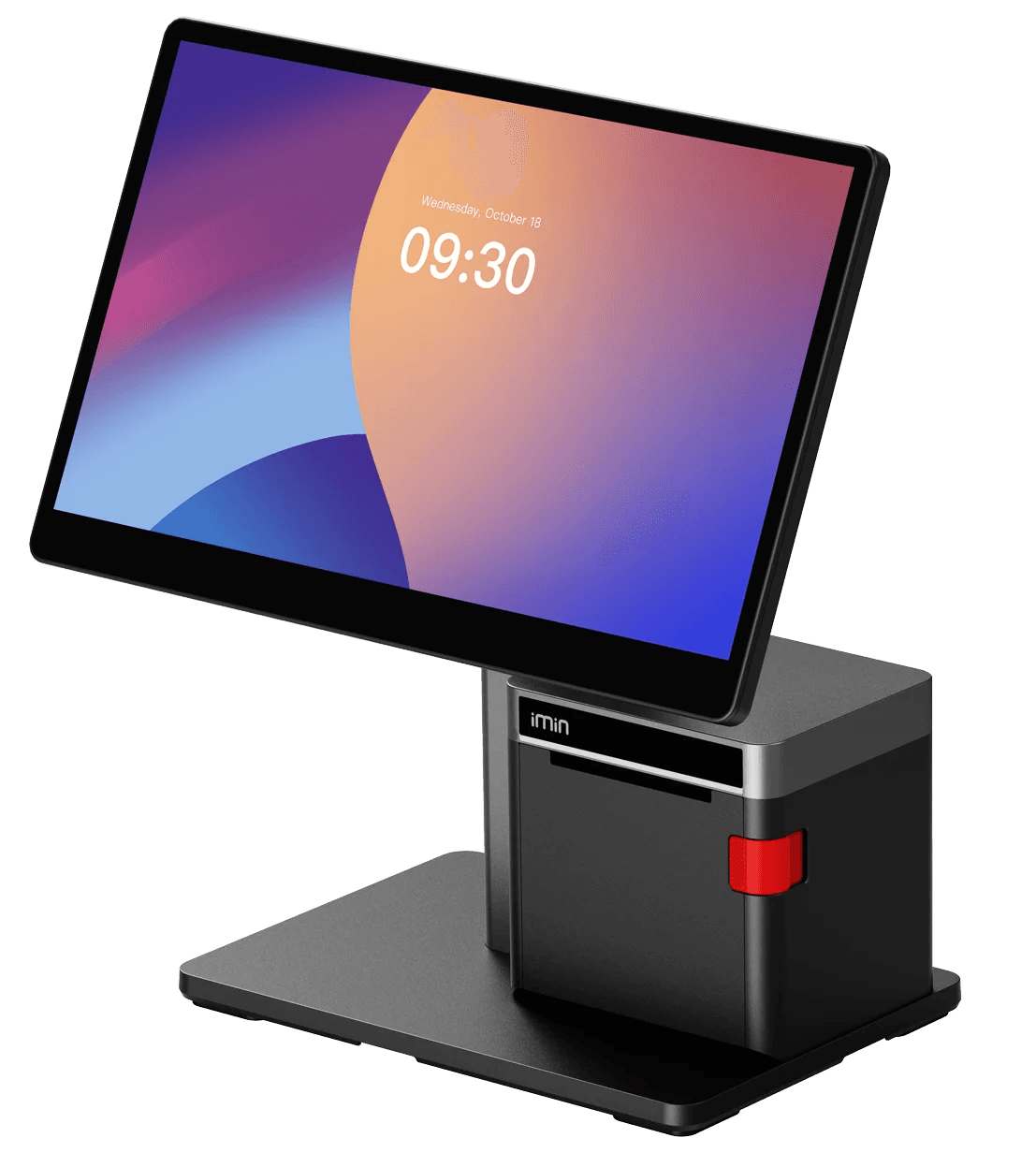 iMin Swan 2 Pro Android POS Terminal with 80mm Printer, Single 15.6", 4GB/64GB, GMS