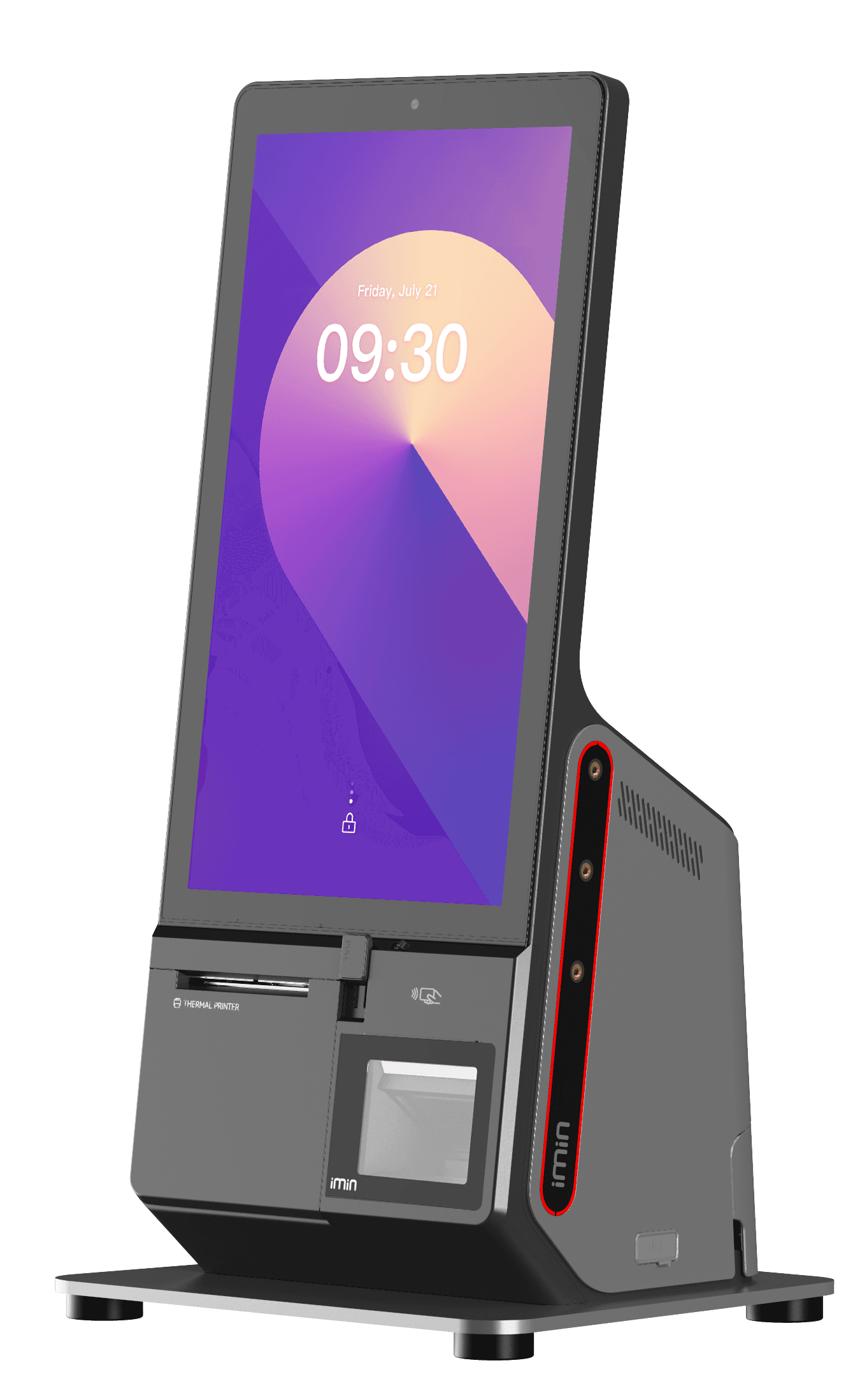iMin Heron 1 Mini Self-Service Kiosk 15.6", 4GB/64GB, standard scanner