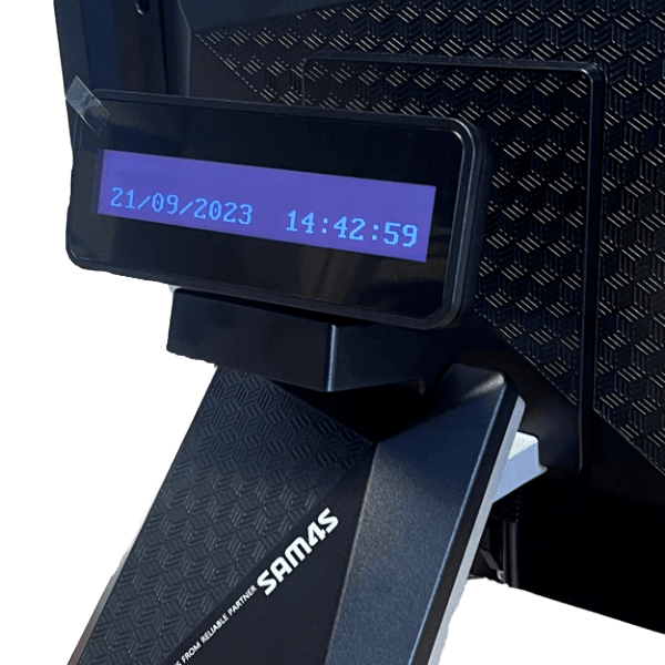 SAM4S Customer Displays & Card Readers, 2-line customer display